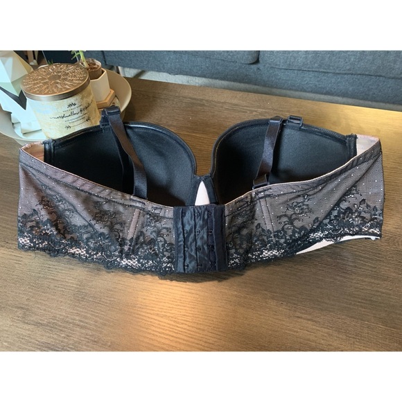 Torrid Black Lace Microfiber Multiway Bra 40DD (E) - Picture 2 of 16